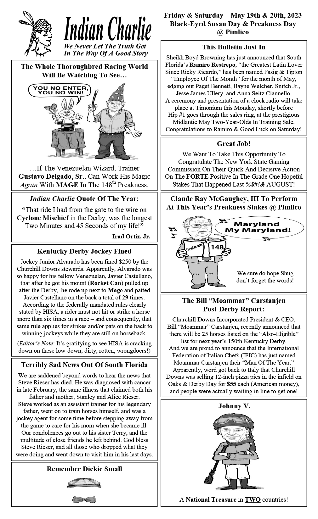 Friday Saturday May 19 20 2023 Indian Charlie friday-saturday-may-19-20-2023-indian-charlie